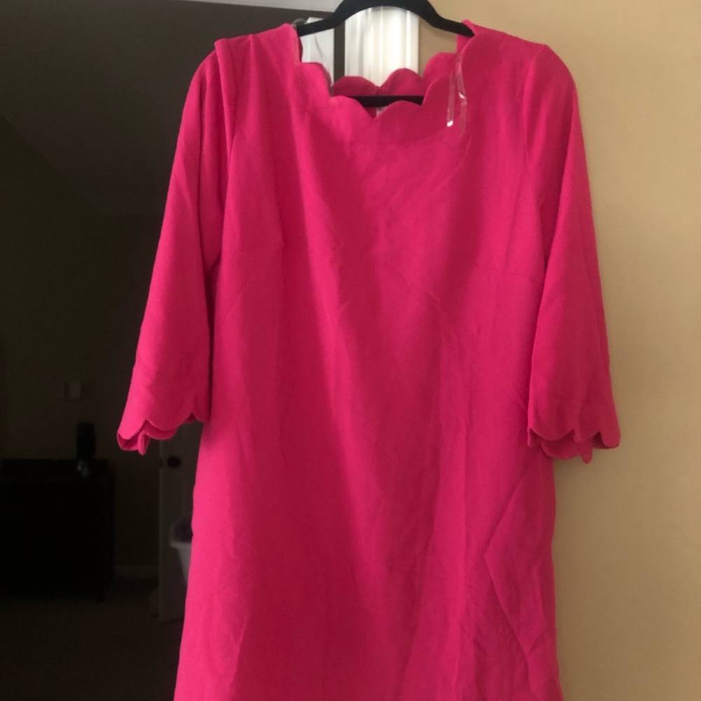 Scalloped dress
